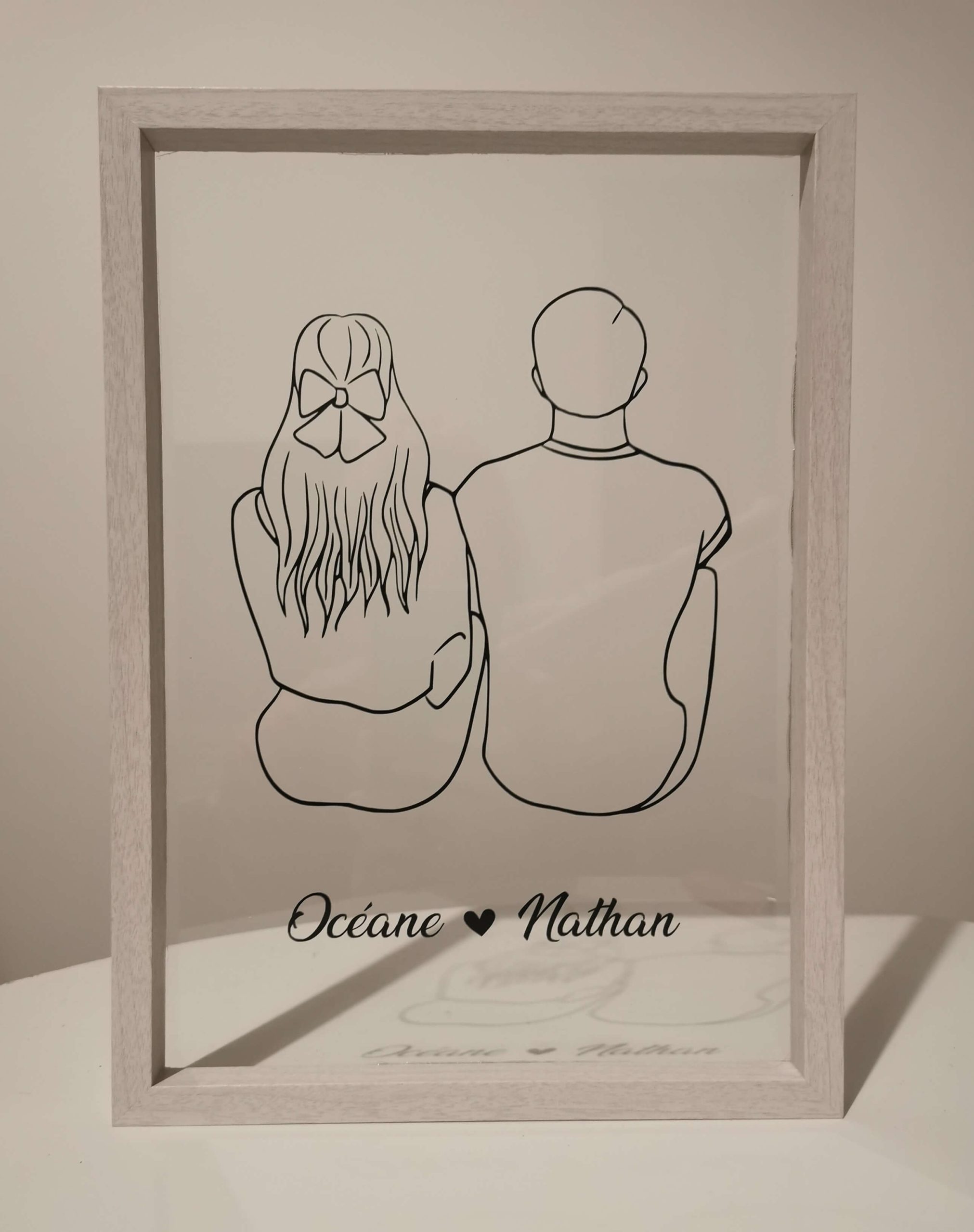 Cadre silhouettes de dos – Image 3