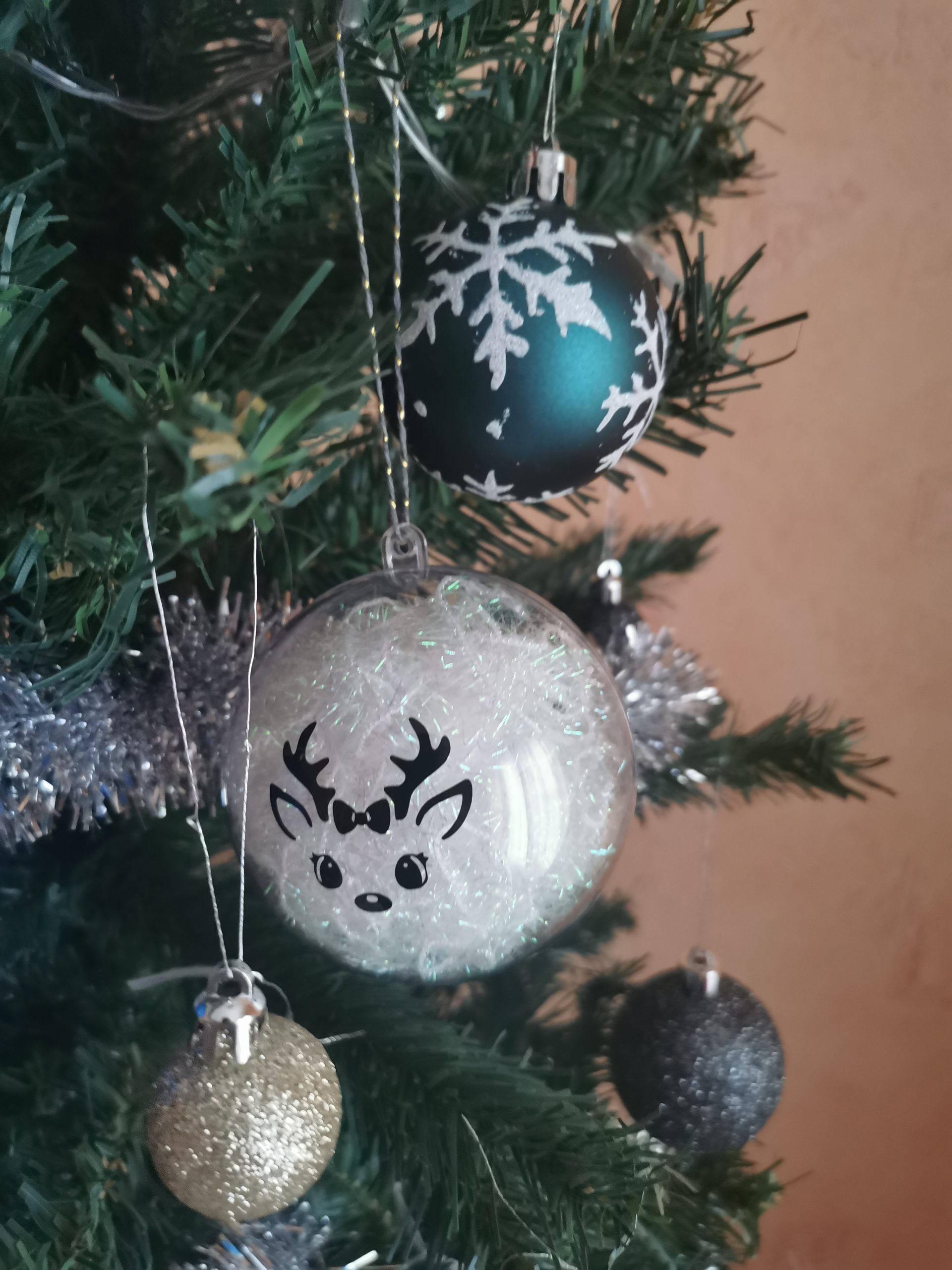 Boule de noël ronde